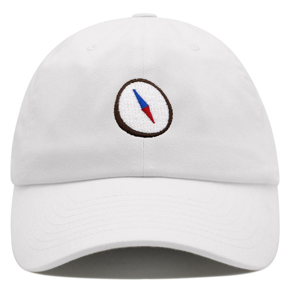 Compass Premium Dad Hat Embroidered Baseball Cap Explorer Adventure