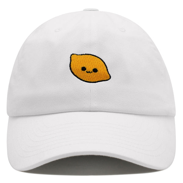 Lemon Premium Dad Hat Embroidered Baseball Cap Citrus Lime