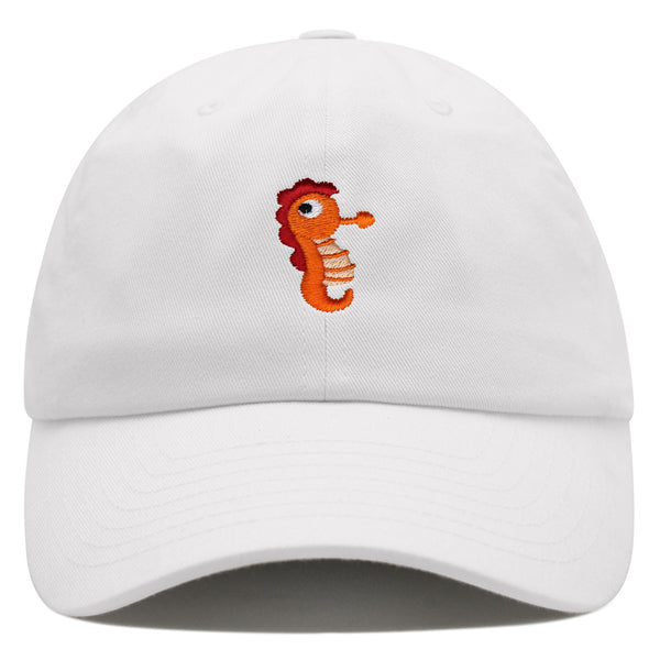 Sea Horse Premium Dad Hat Embroidered Baseball Cap Ocean Fish