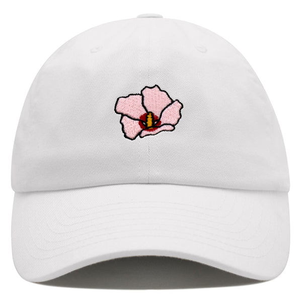 Rose of Sharon Premium Dad Hat Embroidered Baseball Cap Hibiscus Hawaii