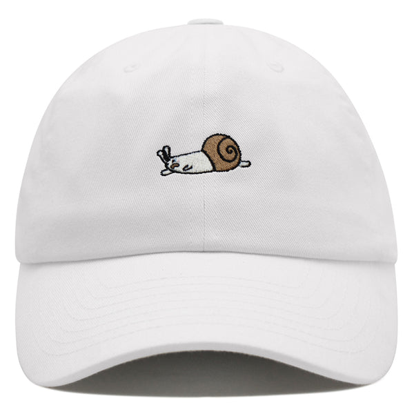 Sleepy Snail Premium Dad Hat Embroidered Baseball Cap Mud Cute