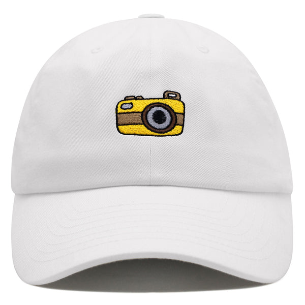 Camera Premium Dad Hat Embroidered Baseball Cap Digital Film