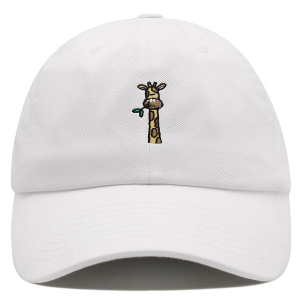 Giraffe Premium Dad Hat Embroidered Baseball Cap Zoo Wild Animal