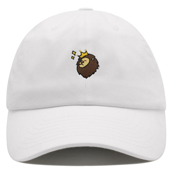 Lion Premium Dad Hat Embroidered Baseball Cap Zoo King