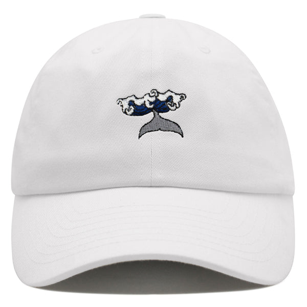 Whale Premium Dad Hat Embroidered Baseball Cap Wave Ocean