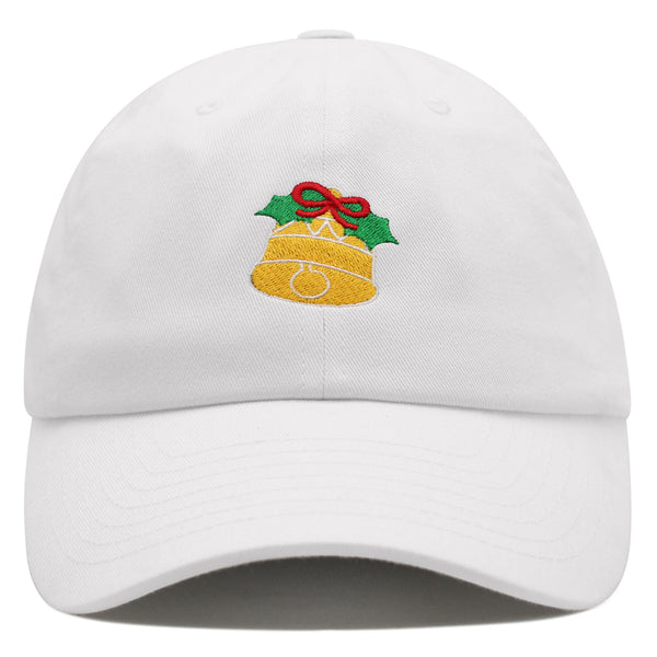 Christmas Premium Dad Hat Embroidered Baseball Cap Bell Gift