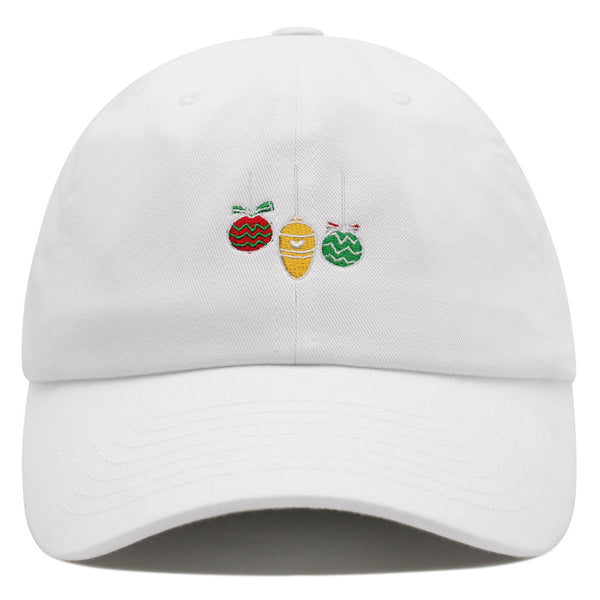 Ornaments Premium Dad Hat Embroidered Baseball Cap Christmas Tree