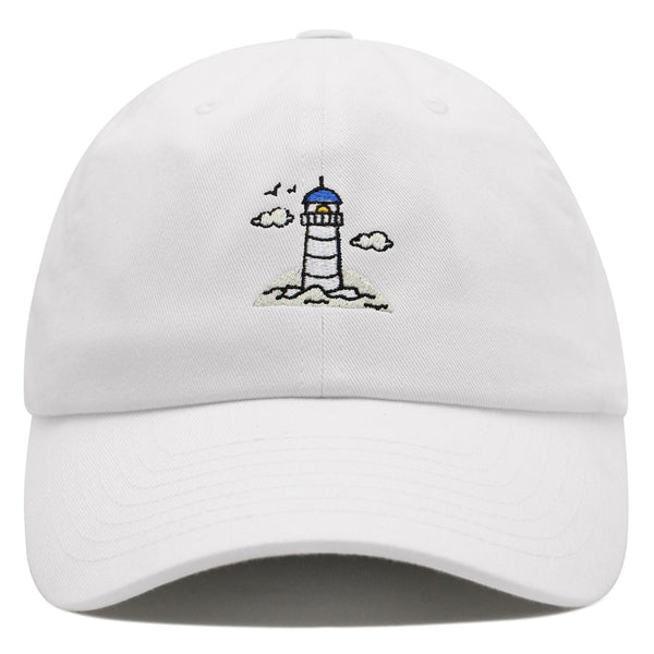 Light house Premium Dad Hat Embroidered Baseball Cap Seawall