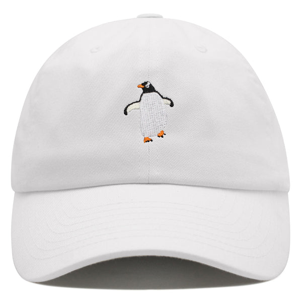 Dancing Penguin Premium Dad Hat Embroidered Baseball Cap Winter