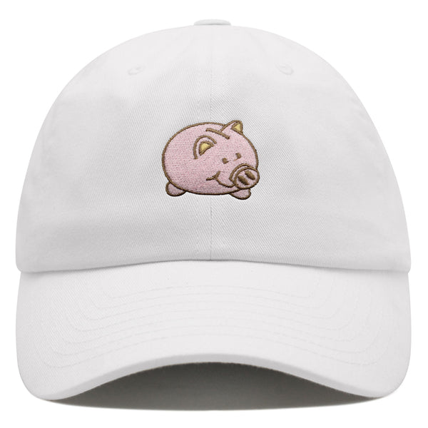 Piggy Bank Premium Dad Hat Embroidered Baseball Cap Coin