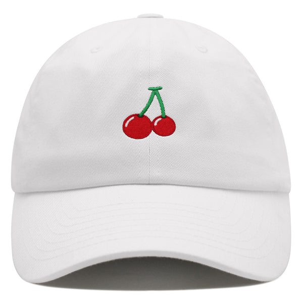 Cherry Premium Dad Hat Embroidered Baseball Cap Fruit Foodie