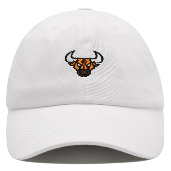 Bulls Premium Dad Hat Embroidered Baseball Cap Animal Basketball