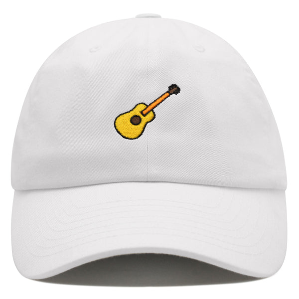 Guitar Premium Dad Hat Embroidered Baseball Cap Mexico Instrument