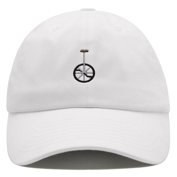 Unicycle Premium Dad Hat Embroidered Baseball Cap Circus Bicycle