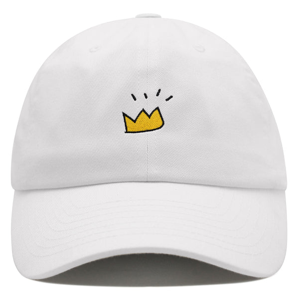 Crown Premium Dad Hat Embroidered Baseball Cap Cute