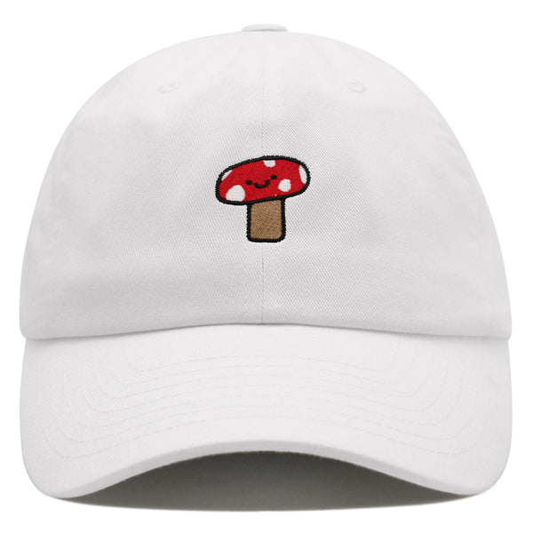 Mushroom Premium Dad Hat Embroidered Baseball Cap Cute