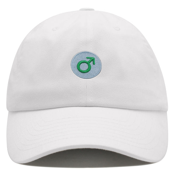 Male Gender Sign Premium Dad Hat Embroidered Baseball Cap Symbol