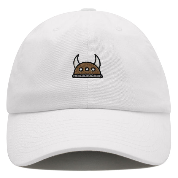 Horned Viking Helmet  Premium Dad Hat Embroidered Baseball Cap Cartoon