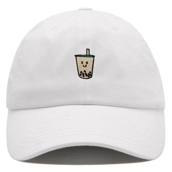 Boba Tea  Premium Dad Hat Embroidered Baseball Cap Pearl