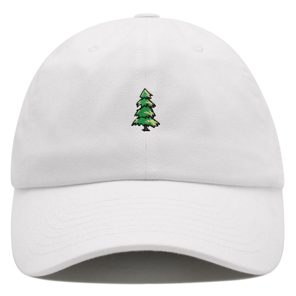 Pine Tree Premium Dad Hat Embroidered Baseball Cap Mountain