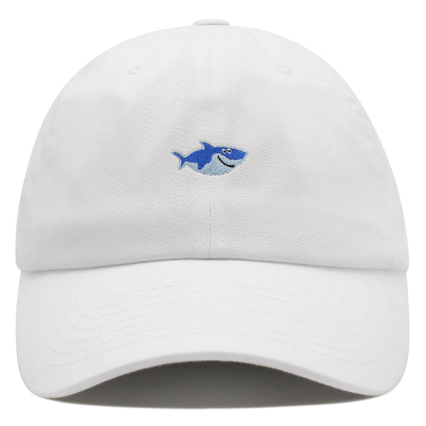 Cute Shark Premium Dad Hat Embroidered Baseball Cap Ocean Father