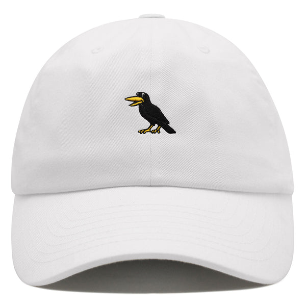 Crow Premium Dad Hat Embroidered Baseball Cap Bird