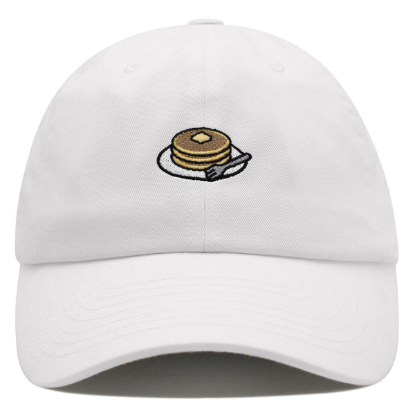 Pancakes Premium Dad Hat Embroidered Baseball Cap Foodie Breakfast