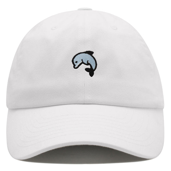 Dolphin Premium Dad Hat Embroidered Baseball Cap Ocean Cute