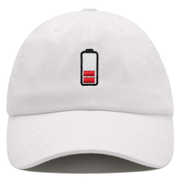 Low Battery Premium Dad Hat Embroidered Baseball Cap Phone