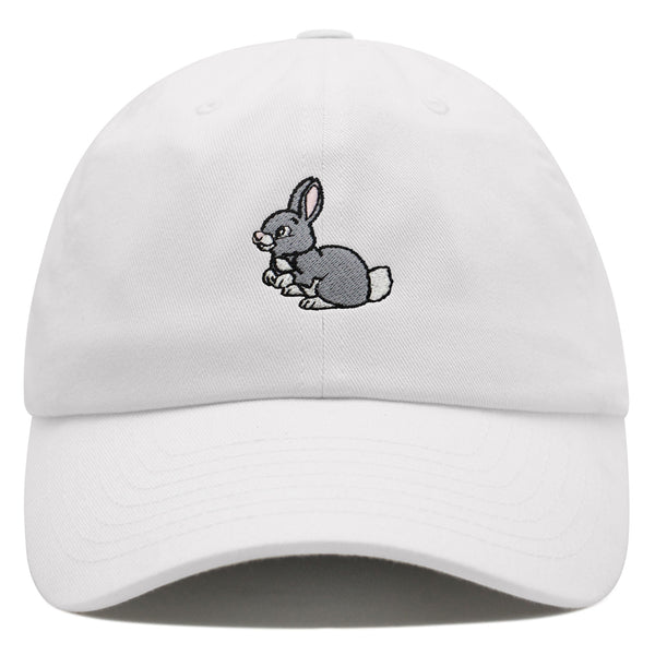 Rabbit Premium Dad Hat Embroidered Baseball Cap Cute