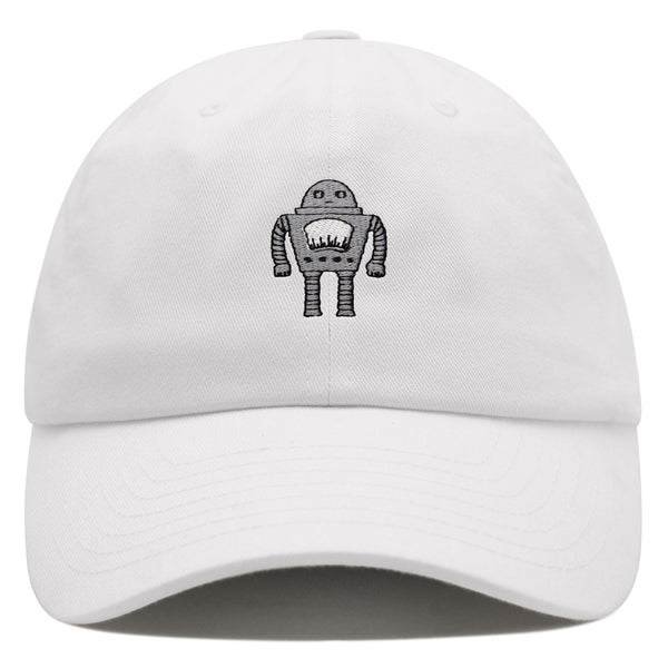 Robot Premium Dad Hat Embroidered Baseball Cap Funny