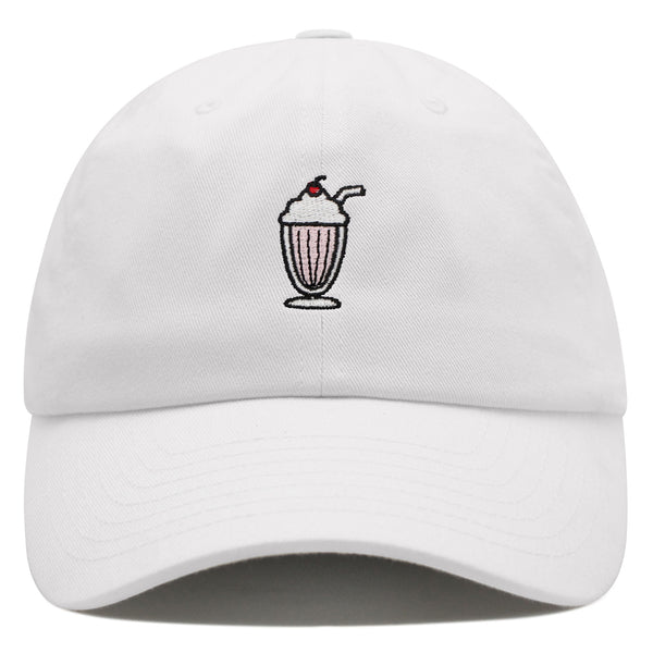 Milkshake Premium Dad Hat Embroidered Baseball Cap Foodie