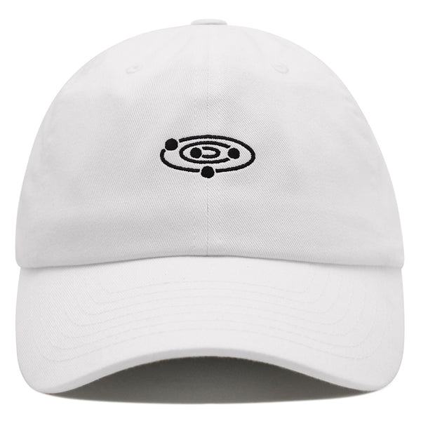 Planets Orbit Premium Dad Hat Embroidered Baseball Cap Space