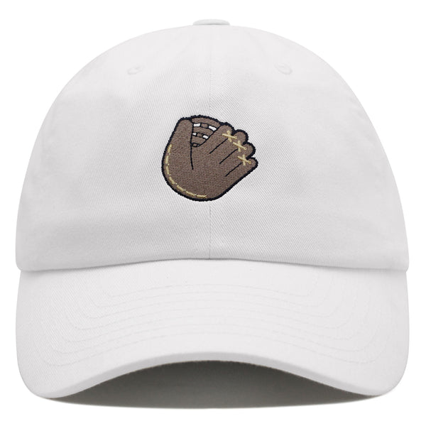 Baseball Glove Premium Dad Hat Embroidered Baseball Cap Sport