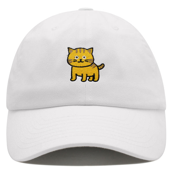 Cat Premium Dad Hat Embroidered Baseball Cap Cute