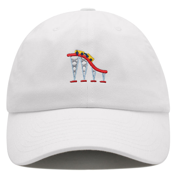 Roller Coaster Premium Dad Hat Embroidered Baseball Cap Tycoon