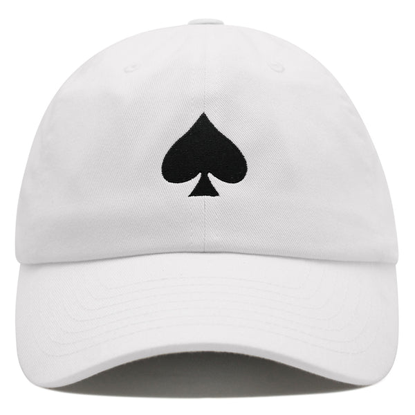 Poker Ace Premium Dad Hat Embroidered Cotton Baseball Cap Casino