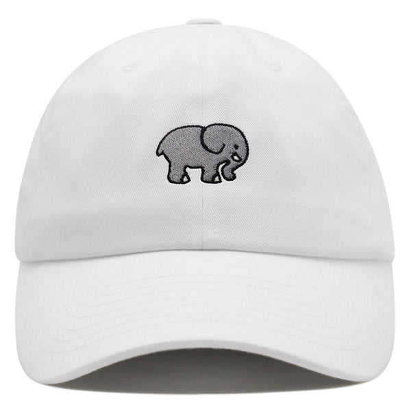 Elephant Premium Dad Hat Embroidered Baseball Cap Cute