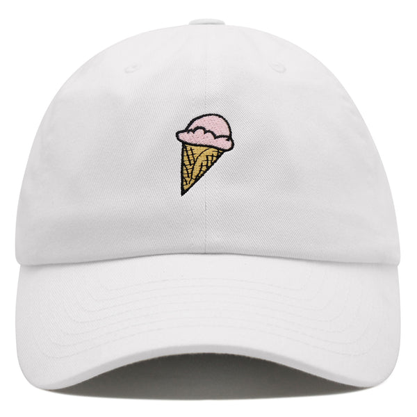 Ice Cream Premium Dad Hat Embroidered Baseball Cap Foodie