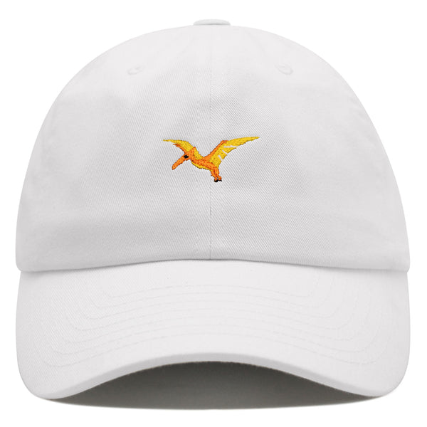 Pterodactyl Premium Dad Hat Embroidered Baseball Cap Dinosaur