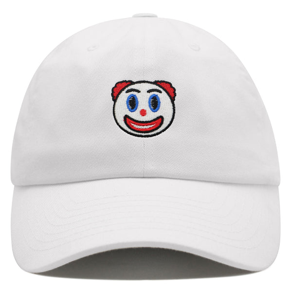 Clown Emoji Premium Dad Hat Embroidered Baseball Cap Circus