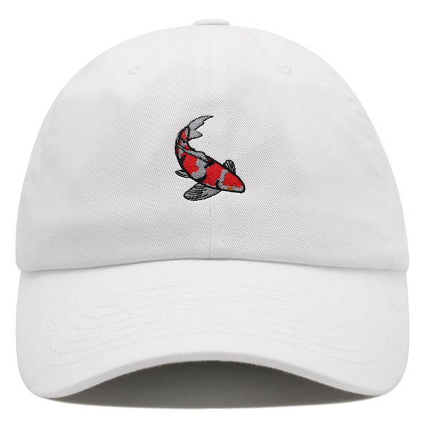 Koi Fish Premium Dad Hat Embroidered Baseball Cap Japan