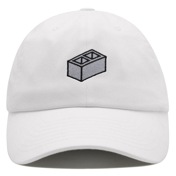 Cinder Block Premium Dad Hat Embroidered Baseball Cap Construction