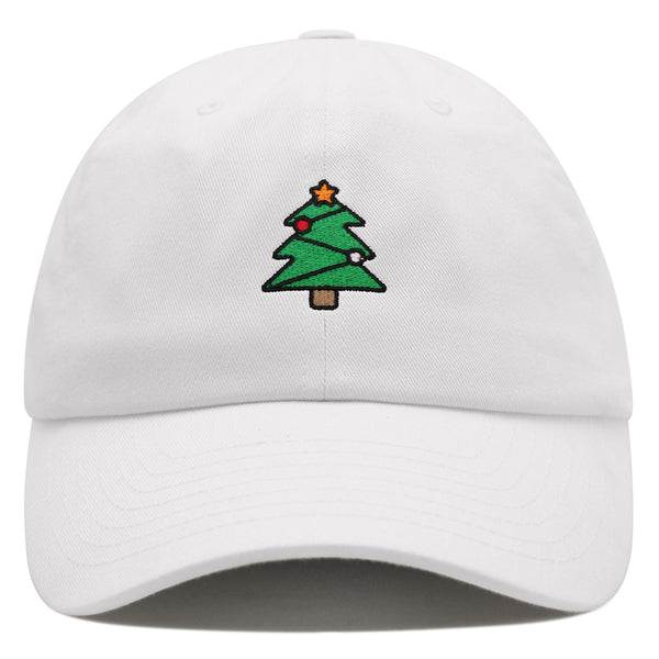 Christmas Tree Star Premium Dad Hat Embroidered Baseball Cap Holiday