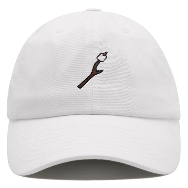 Roasted Marshmallow Premium Dad Hat Embroidered Baseball Cap Camping