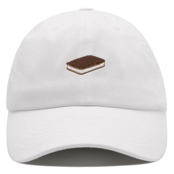 Ice Cream Sandwich Premium Dad Hat Embroidered Baseball Cap Foodie