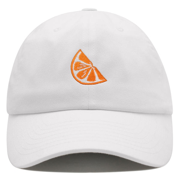 Orange Slice Premium Dad Hat Embroidered Baseball Cap Fruit