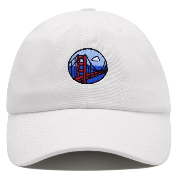 San Francisco Bridge Premium Dad Hat Embroidered Baseball Cap Travel Logo