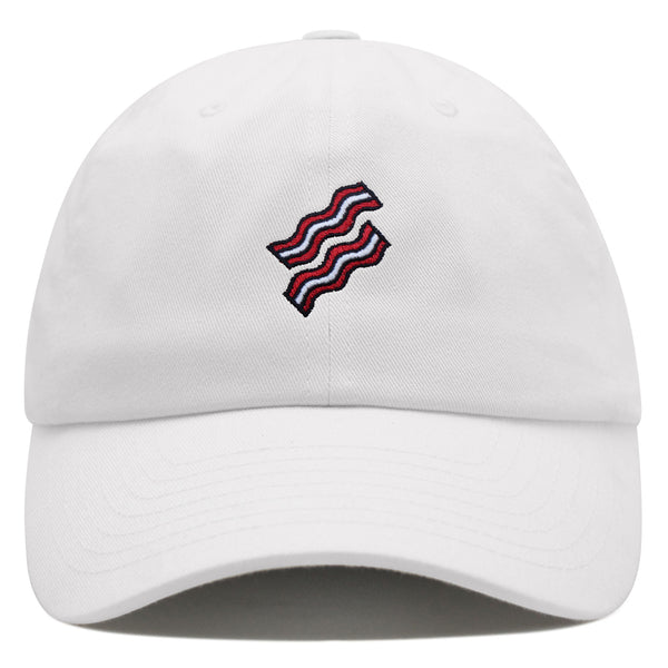 Bacon Premium Dad Hat Embroidered Baseball Cap Foodie