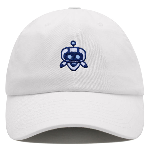 Robot Premium Dad Hat Embroidered Baseball Cap Cute Robotic Logo